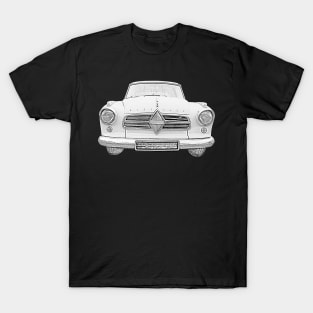 Borgward Isabella 1950s classic car T-Shirt